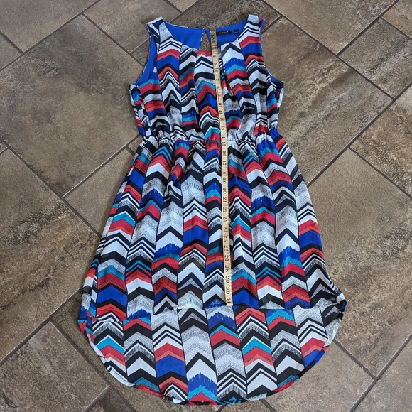 Dex Dress Multicoloured High Low Sleeveless Light Weight Summer Women's… - Picture 4 of 9